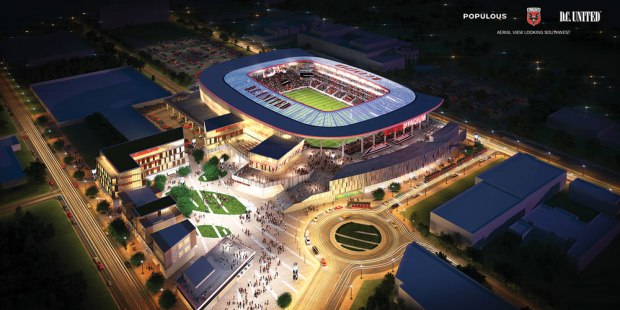 2014 rendering. Image via D.C. United.