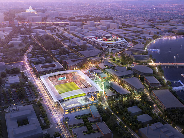 Artist Rendering from 2013. Image via D.C. United.