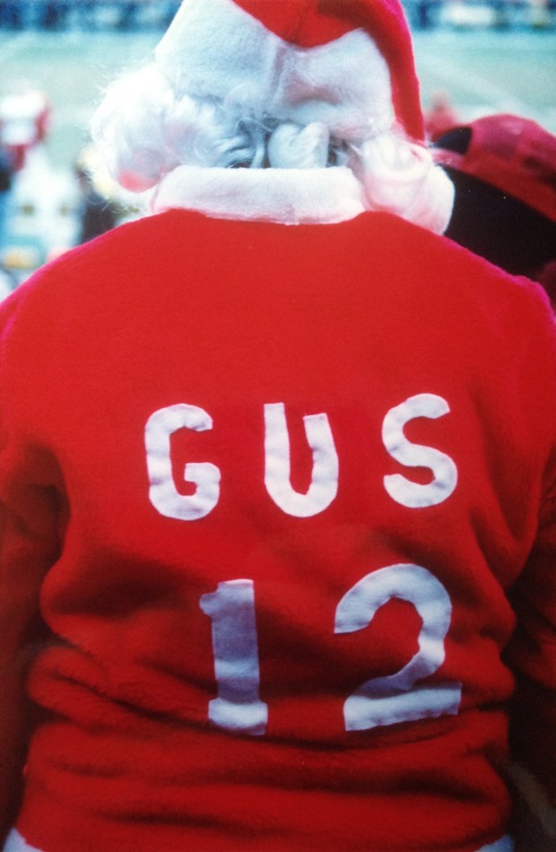 Santa Gus made an appearance as well.